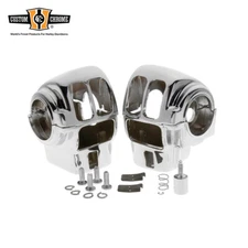 Handlebar Switch Housings Radio Only sets Fits For Harley Touring models 96-06