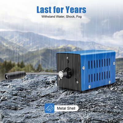 Handkurbel Notstromgenerator Generator Handgenerator Ladegerät USB-Anschluss 20W