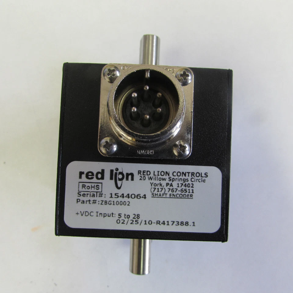 Red Lion ZBG10002 Encoder - Image 4 of 4