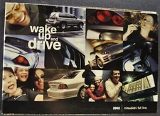 2002 Mitsubishi Brochure Eclipse Spyder Lancer Mirage Diamante Galant Montero 02