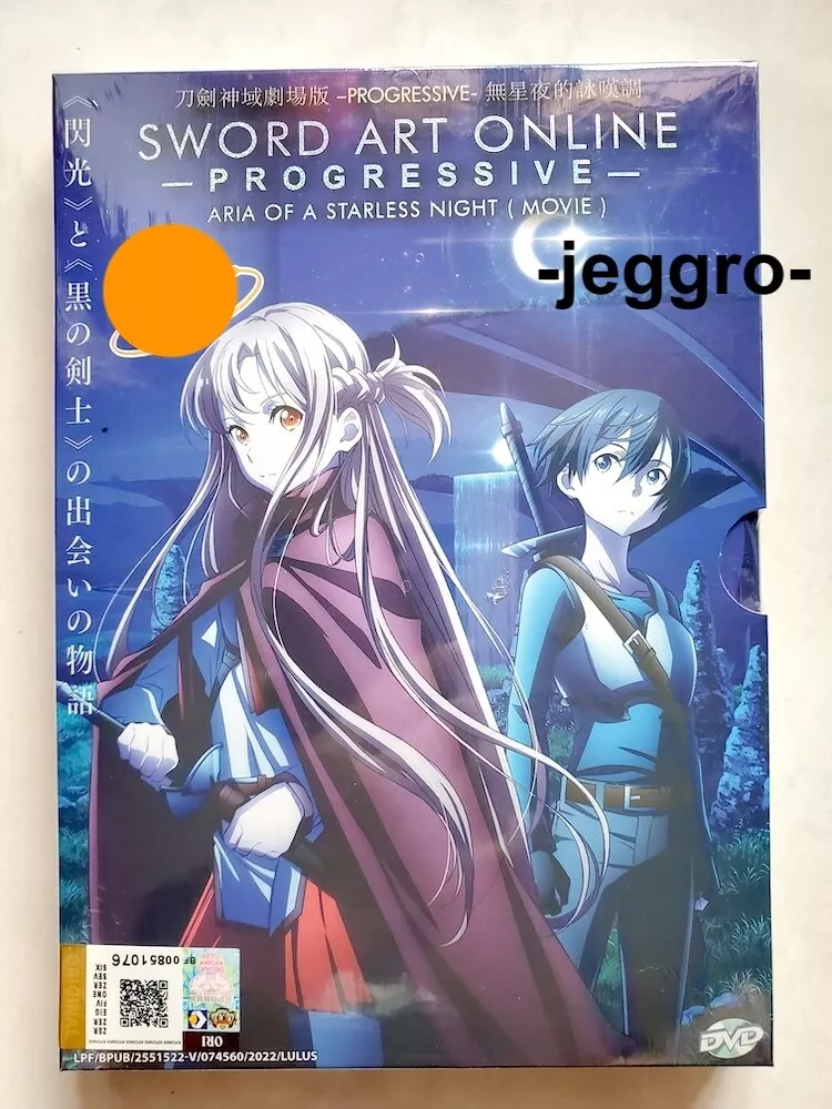 Sword Art Online: Progressive Movie Aria of a Starless Night Anime DVD