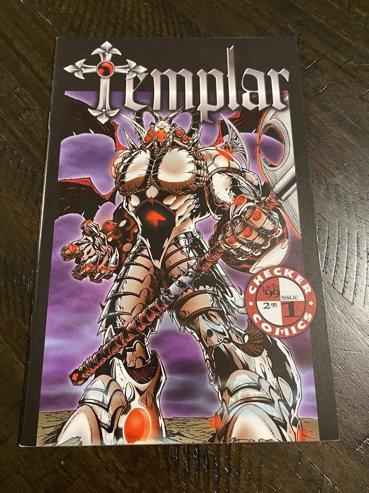 Templar 1 Checker Comics Indy Gemini Ship