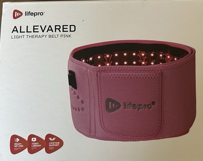 LIFEPRO RED LIGHT BELT 660NM & 850NM NEAR INFRARED & RED LIGHT THERAPY - PINK