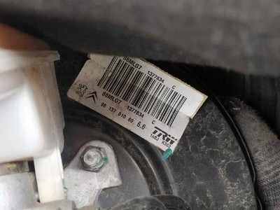 9813761080 4886660 bremskraftverstärker CITROEN C3 SHINE PACK 2016