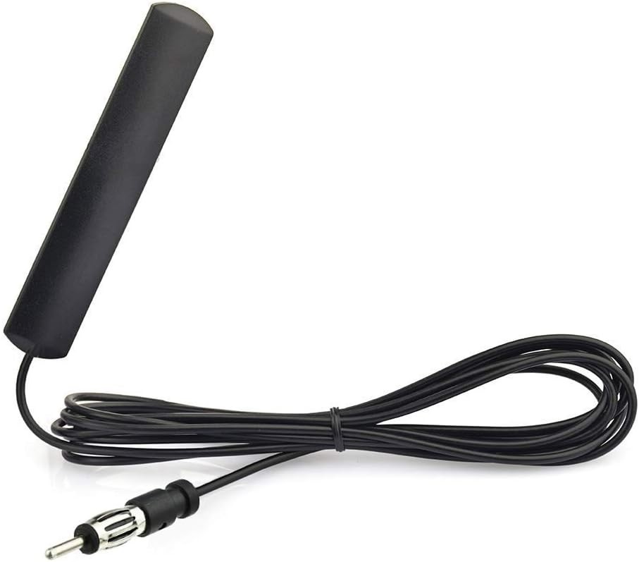 Car Stereo FM AM Radio Antenna Car Adhesive Mount Hidden Patch Antenna for Ve...