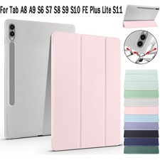 Flip Leather Case Cover For Samsung Galaxy Tab A8 A9 S6 S7 S8 S9 S10 S11 Tablet 