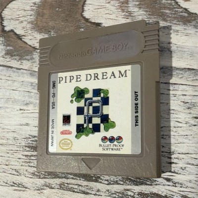 Bullet-Proof Software Pipe Dream Nintendo Game Boy Puzzle Game NTSC-U/C