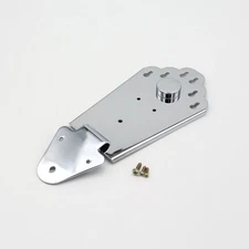 Chrome Jazz Hollow Body Guitar Tailpiece Trapeze