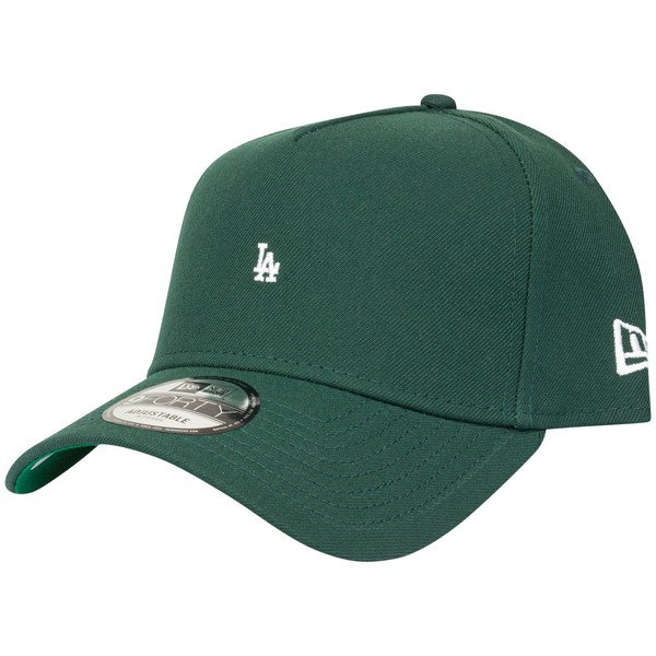New Era 9Forty Snapback Cap Micro Los Angeles Dodgers Green-image