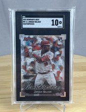 2023 Bowman's Best #BM-11 Jordan Walker SGC 10 Masterpieces Rookie RC Cardinals