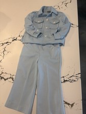 Billie the Kid Permanent Press boys leisure suit 4 Toddler Excellent 1970s