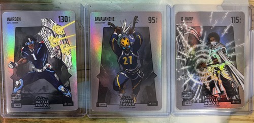 Bo Jackson Battle Arena Lot Of 3 Steel Battle foils 2026 Griffey Set