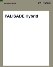 2026 Hyundai Palisade Hybrid Electric Vehicle Owners Manual User Guide