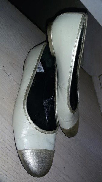 Women Jette Riis Heels White Leather 41