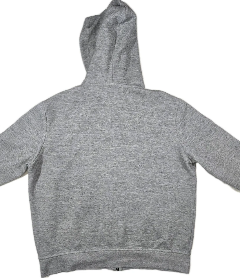 Polo Ralph Lauren Full Zip  Hoodie Gray Mens XL Custom Fit  - Image 3 of 4