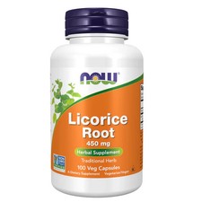 Licorice Root 100 Caps 450 mg by Now Foods