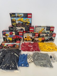 LEGO ® Technic vintage collection set bundle with instructions 8848 8860 etc