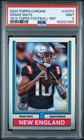 2024 TOPPS CHROME 1974 TOPPS FOOTBALL REFRACTOR #74TF3 DRAKE MAYE ROOKIE RCPSA 9