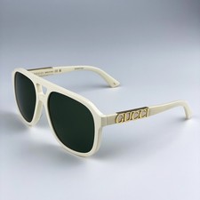 Gucci White Aviator In Women