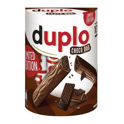 Ferrero duplo Choc Duo Limited Edition 10er knusprige Kakaowaffel 182g