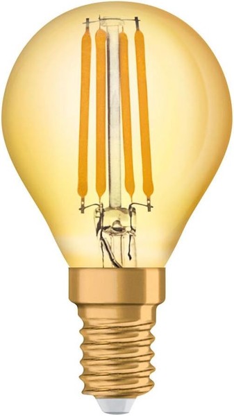 Osram Vintage Edition 1906 Led E14 Filament Gold Warmweiß Nicht Dimmbar-image