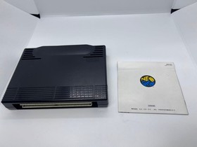 SNK Neo Geo AES ROM Cartridge Samurai Spirits With Manual No Box Used 1994 Japan
