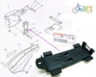 Yamaha RD350LC RD250LC RD125YPVS Tool Box Plate OEM Holder Cover 4L0-21543-01