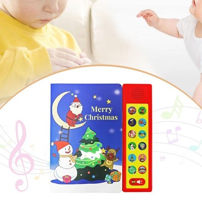 Interaktives Soundbuch Frühpädagogisches Spielzeug für Vorschule Baby Kindergarten