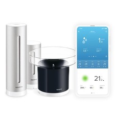 Station Météo Intelligente Intérieur & Extérieur + Capteur Sans Fil &