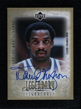 2000-01 Upper Deck NBA Legends Legendary Signatures David Thompson Auto HOF 1oa6
