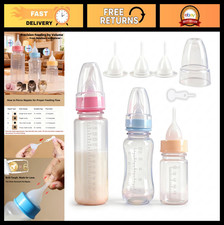 Pet Feeding Bottle Set for Puppies  Kittens - Anti-Choking Feeder, 5.07oz/4.06o