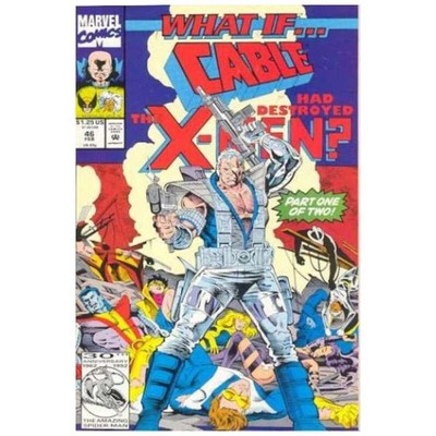 What If? #46 - 1989 series Marvel comics NM Full description below [g*