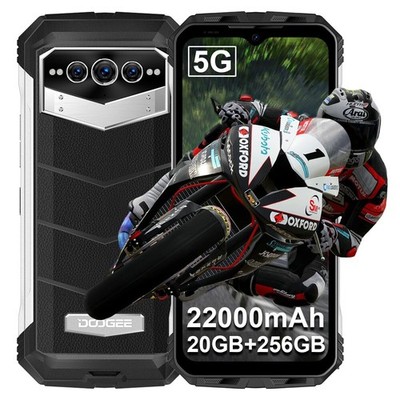DOOGEE VMAX 5G Smartphone Ohne Vertrag 22000mAh 20GB+ 256GB 6,58 Zoll Handy IP68
