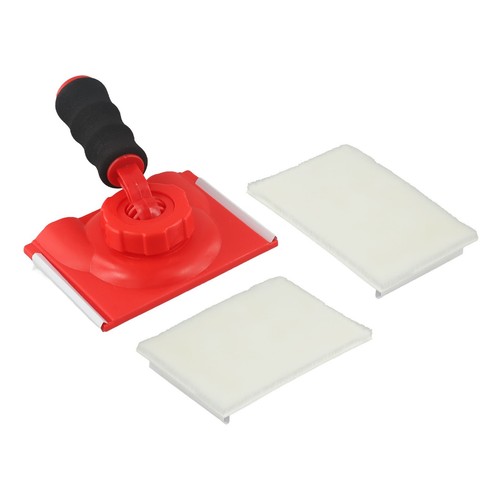 Applicateur à Réchampir Pour Angles + Pinceau + Velours Adhésif - Outil Peinture Précis
