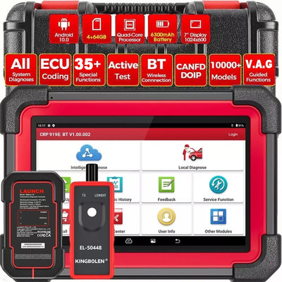 2026 NEWEST X431 CRP919X BT PRO Bidirectional Car Diagnostic Scanner Key Coding