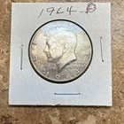 Kennedy 1964 Half Dollar Denver Circulated 90% Silver Business Strike Coin