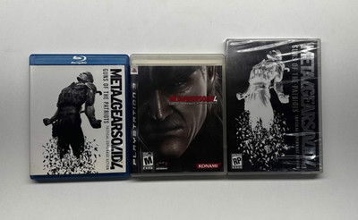 Metal Gear Solid 4: Guns of the Patriots - Sony PlayStation 3 + BONUS DISCS