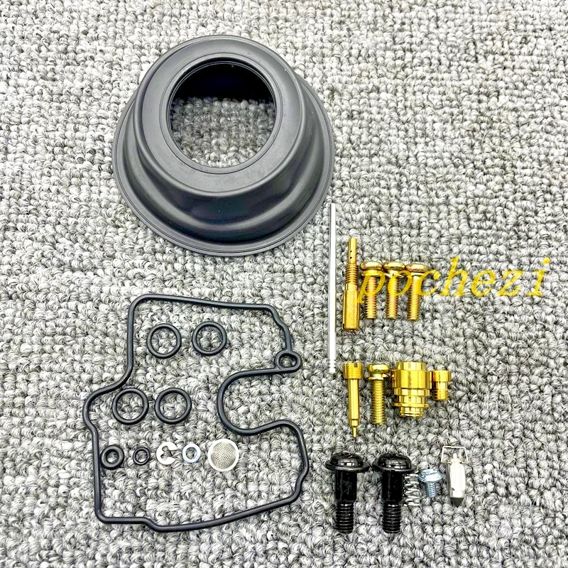 2x Carburetor Gaskets Jets Rebuild Repair Kit For SUZUKI SV650 SV650S SV 99-02 - Image 2 of 3