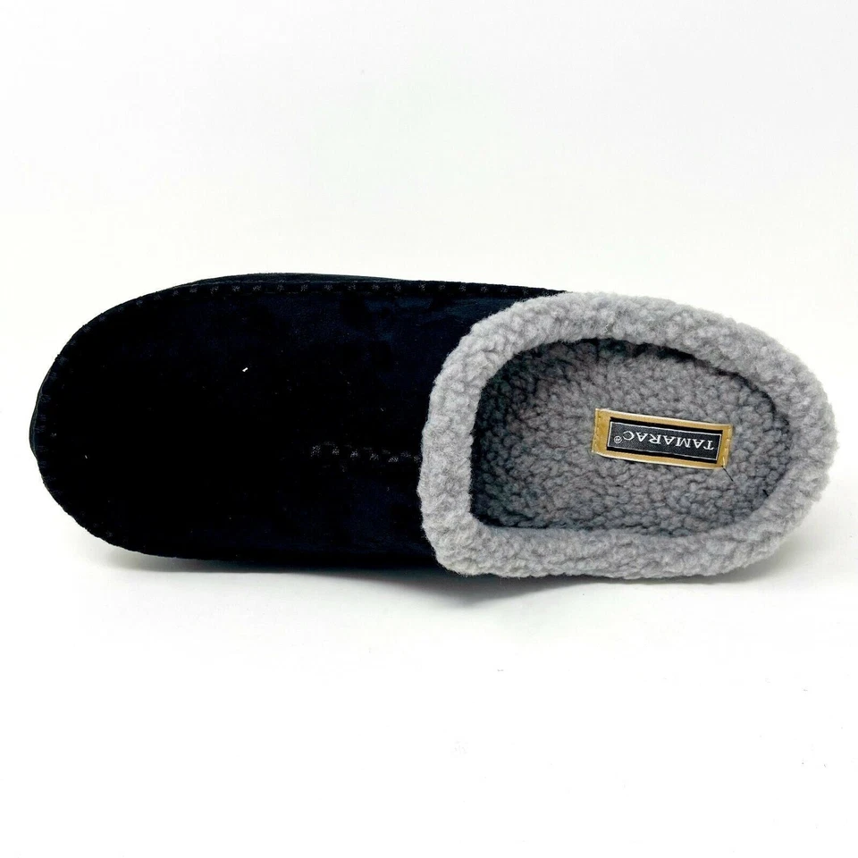 Zapatillas informales cómodas sin cordones negras Lancaster Tamarac para hombre talla 13 Foto 4 de 4