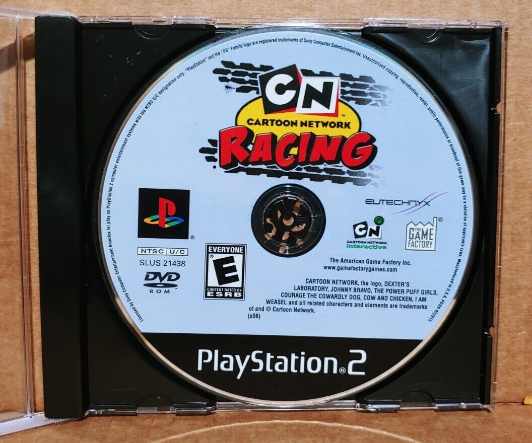 Cartoon Network Racing (Sony PlayStation 2, 2006) Complete