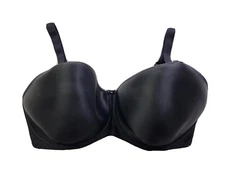 Fantasie Women's 34G* Full Coverage Bra Solid Black Underwire Lined Smooth
