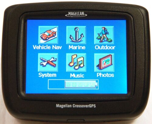 Magellan Crossover GPS 3.5" LCD Touch Screen Topo Lower 48 United States Maps -B - Afbeelding 1 van 9