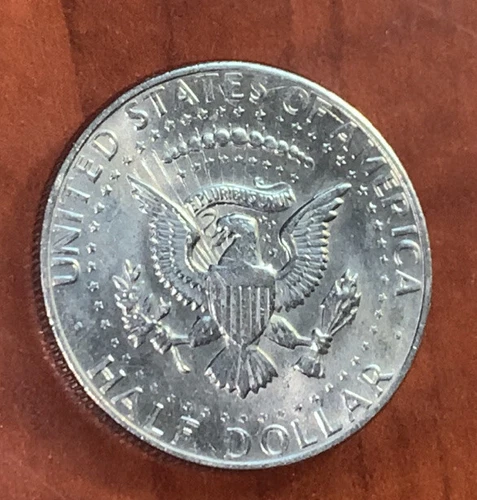 1972 D Kennedy Half Dollar No FG 50c *ERROR*