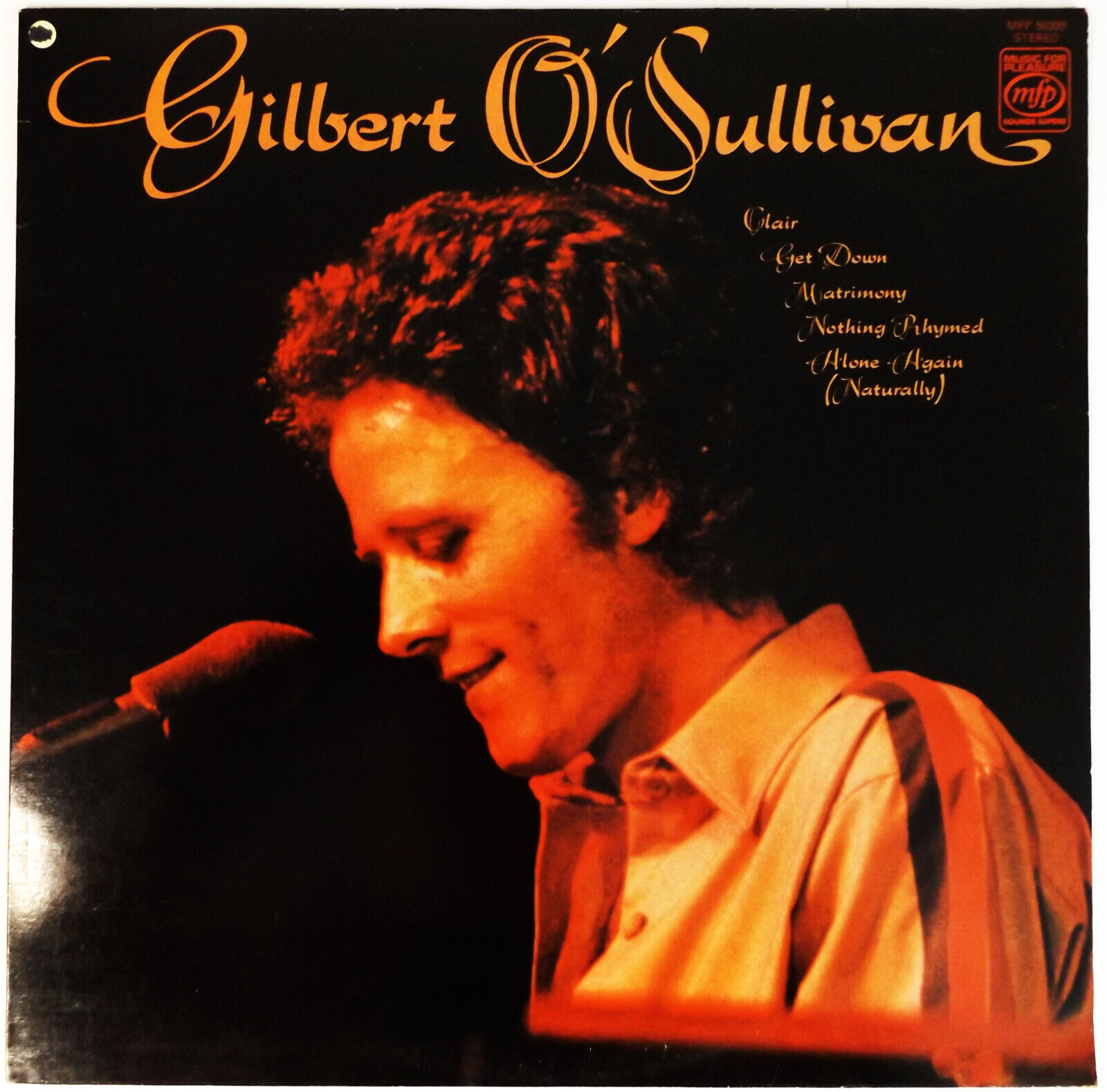 GILBERT O'SULLIVAN Vinyl EX/EX 1978 Stereo LP Album Record Compilation MFP 50399