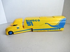 Disney Dinoco 51 Cars Hauler Semi Truck ONLY Yellow Big Rig 2017 Mattel Playset