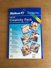 Creativy InkJet Media Pack:Photo Paper, Iron-on Transfers, Film & Greetings Card