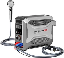 FOGATTI Portable Gas Water Heater Propane 19000 BTU with 5000mAh Battery Outdoor