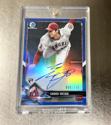 大谷翔平 ルーキーカード 2018 Bowman Chrome Shohei Ohtani RC Bowman 