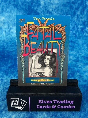 Don Paresi's Fatal Beauty SINGLE Non-Sport Trading card Illustration Studio 1997 - Picture 80 of 182