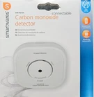 Smartwares SH8-90105 Carbon Monoxide CO Detector Carbon Monoxide Detector, White